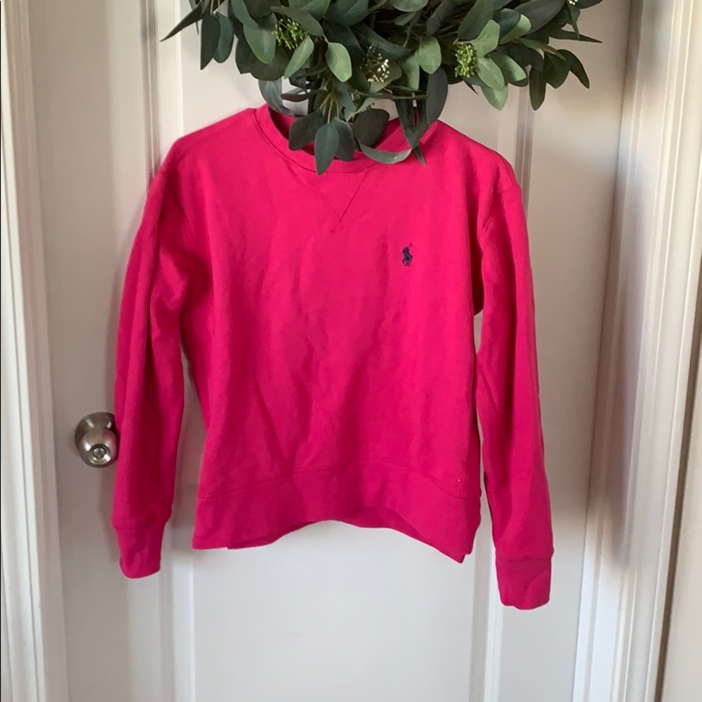Women’s Polo Ralph Lauren Pink Sweatshirt
